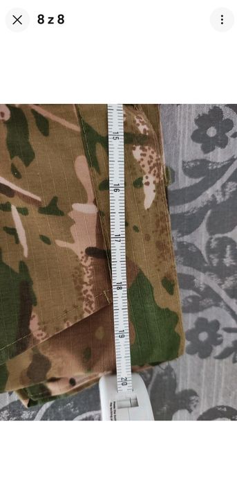 Super spodnie na ryby lub do lasu Multicam rozmiar XXL okolo100 cm pas