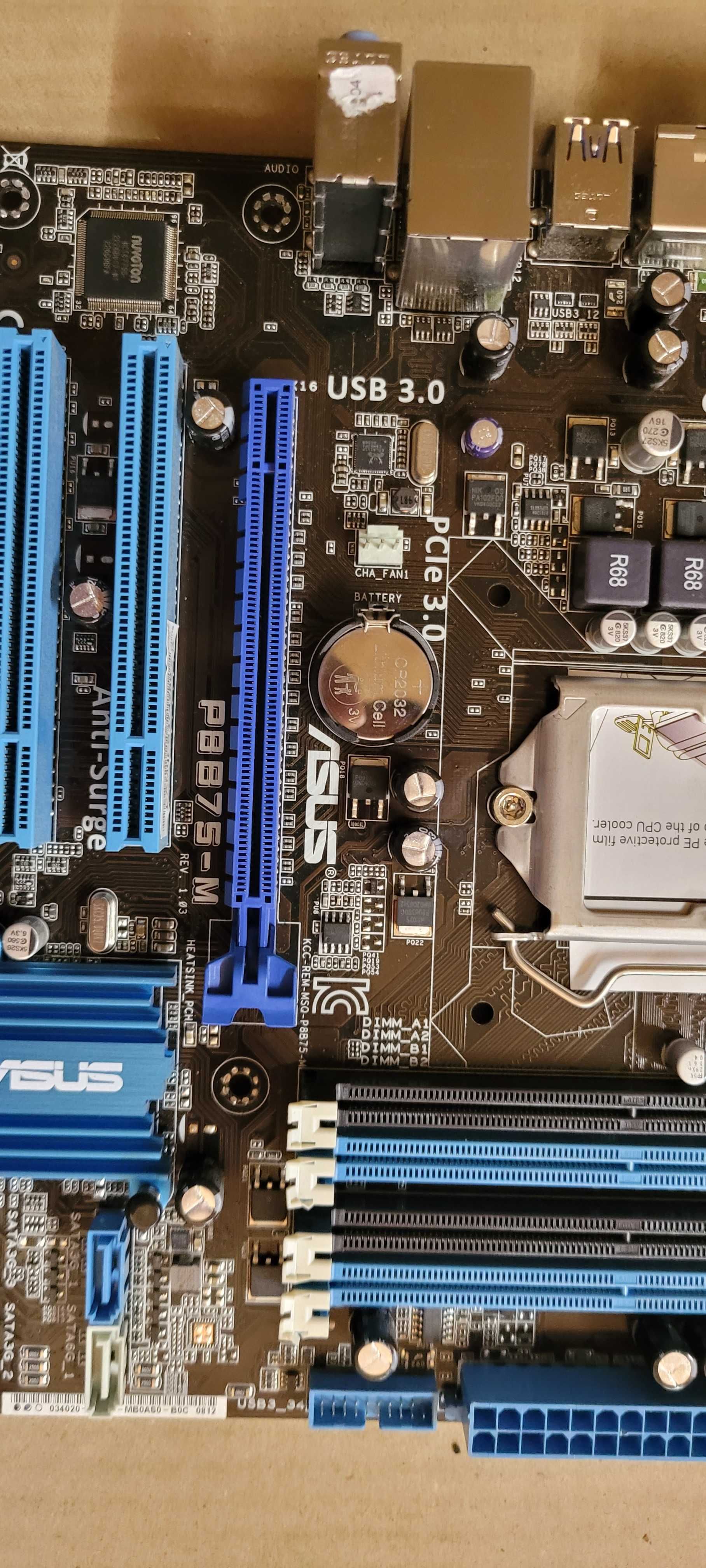 S1155 ASUS P8B WS P8H77-M  P8B75-M  P8H67-M PRO B75 PRO3-M GA-B75M-D3H