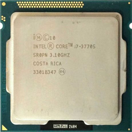 Процессор I7 3770S 3.1GHz 8Mb Intel Core 1155 SR0PN | Гарантия 1 Год