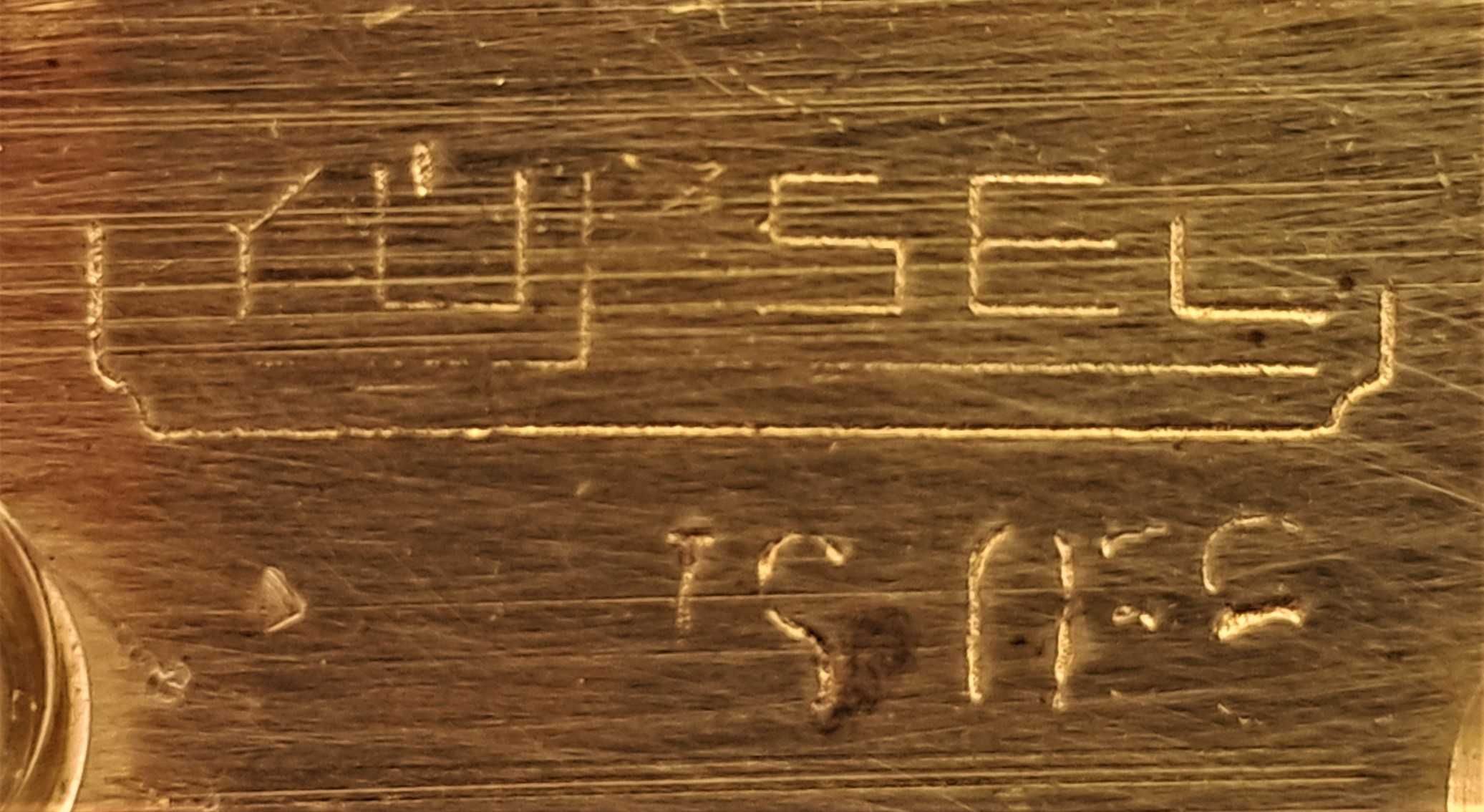 Петля дверная латунная Yuksel