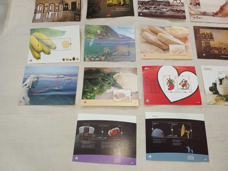 22 Blocos Selos Portugueses