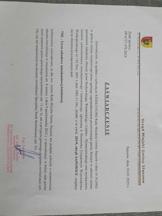 Działka Strykowskie okazja