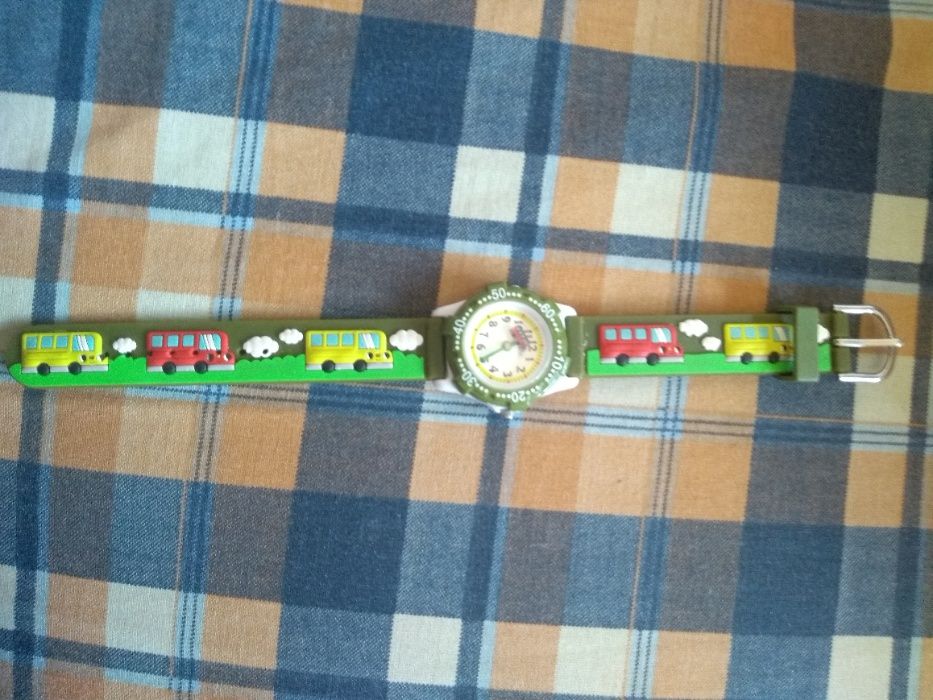 Zegarek dla dziecka Fantastic, autobusy