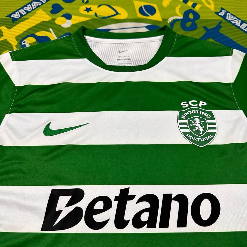 (Entrega imediata) Camisola Sporting Epoca 25/26 (Nova)