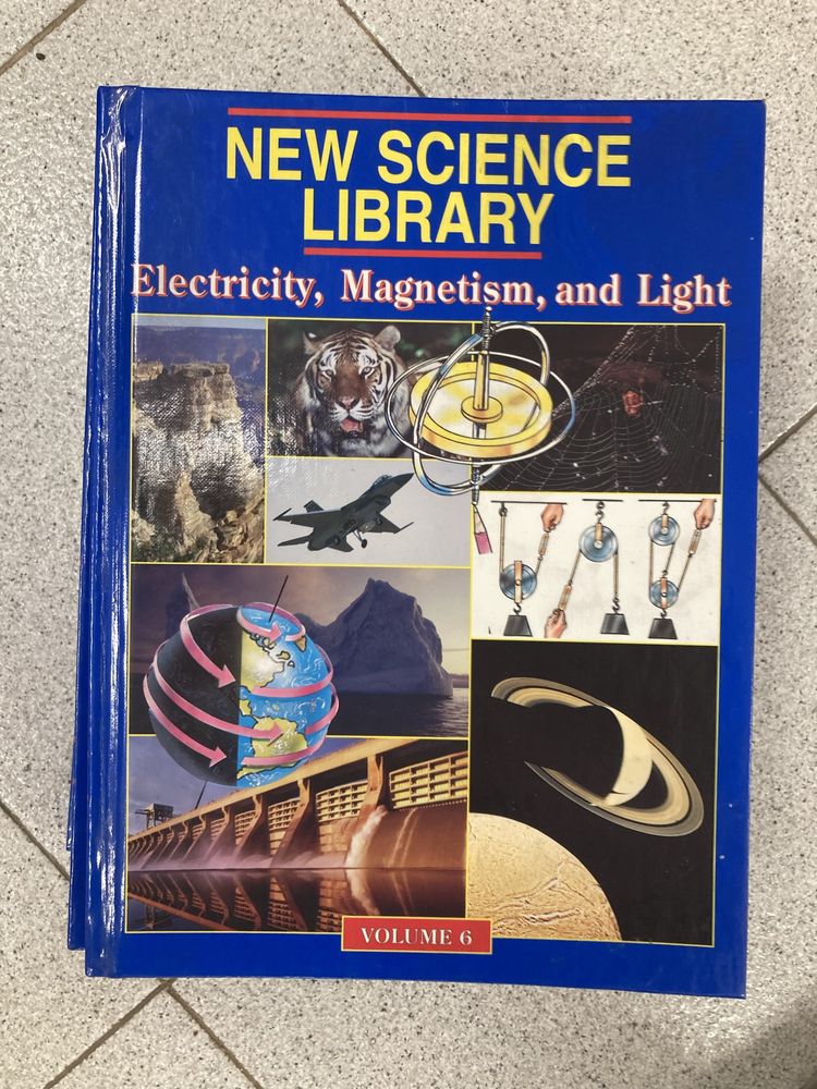 6 Livros Enciclopédia New Science Library