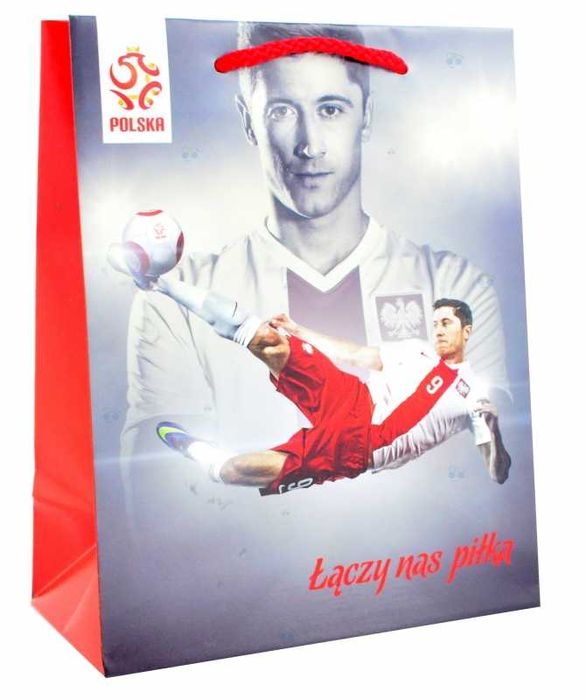Torba Torebka Prezentowa Upominkowa Mała TH4 PZPN Reprezentacja Polski