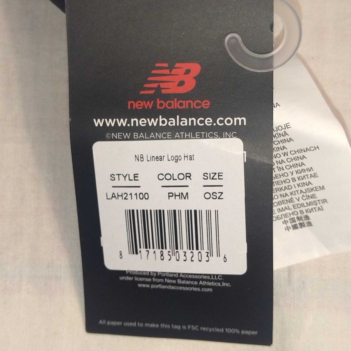 Бейсболка New Balance
