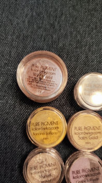 Pigmenty cienie z Kolorówka