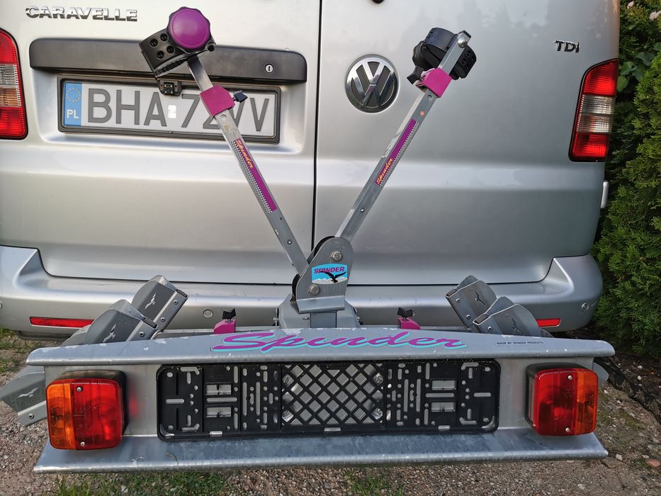 Bagaznik uchwyt na 2 rowery Spinder