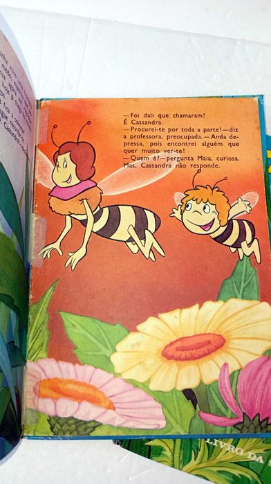 Livros Antigos da Abelha Maia
