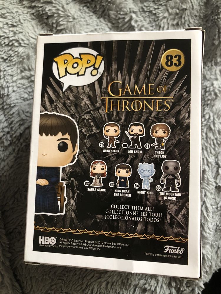 Funko pop Game of thrones King Bran the broken