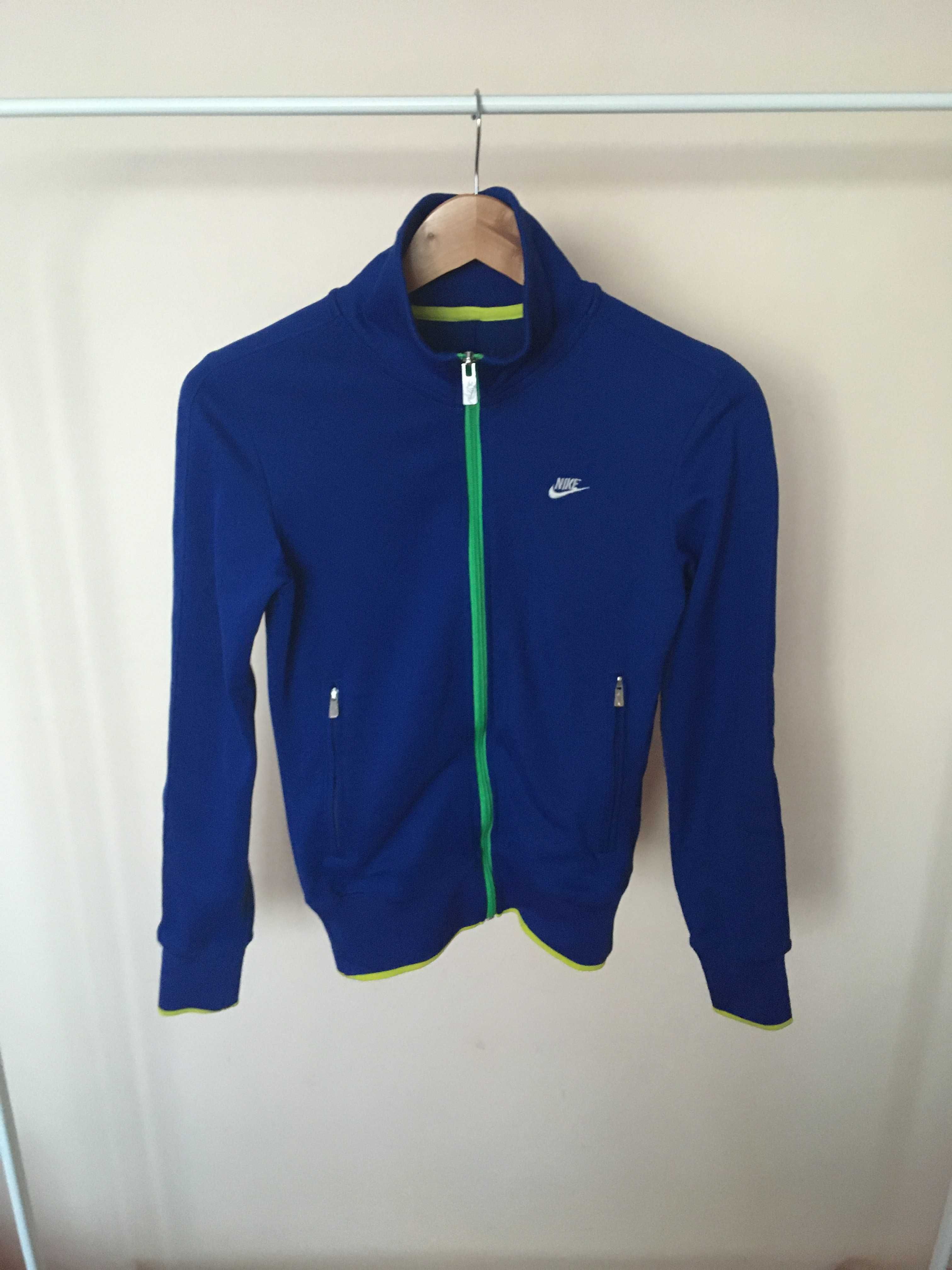 Niebieska rozsuwana bluza Nike roz. XS