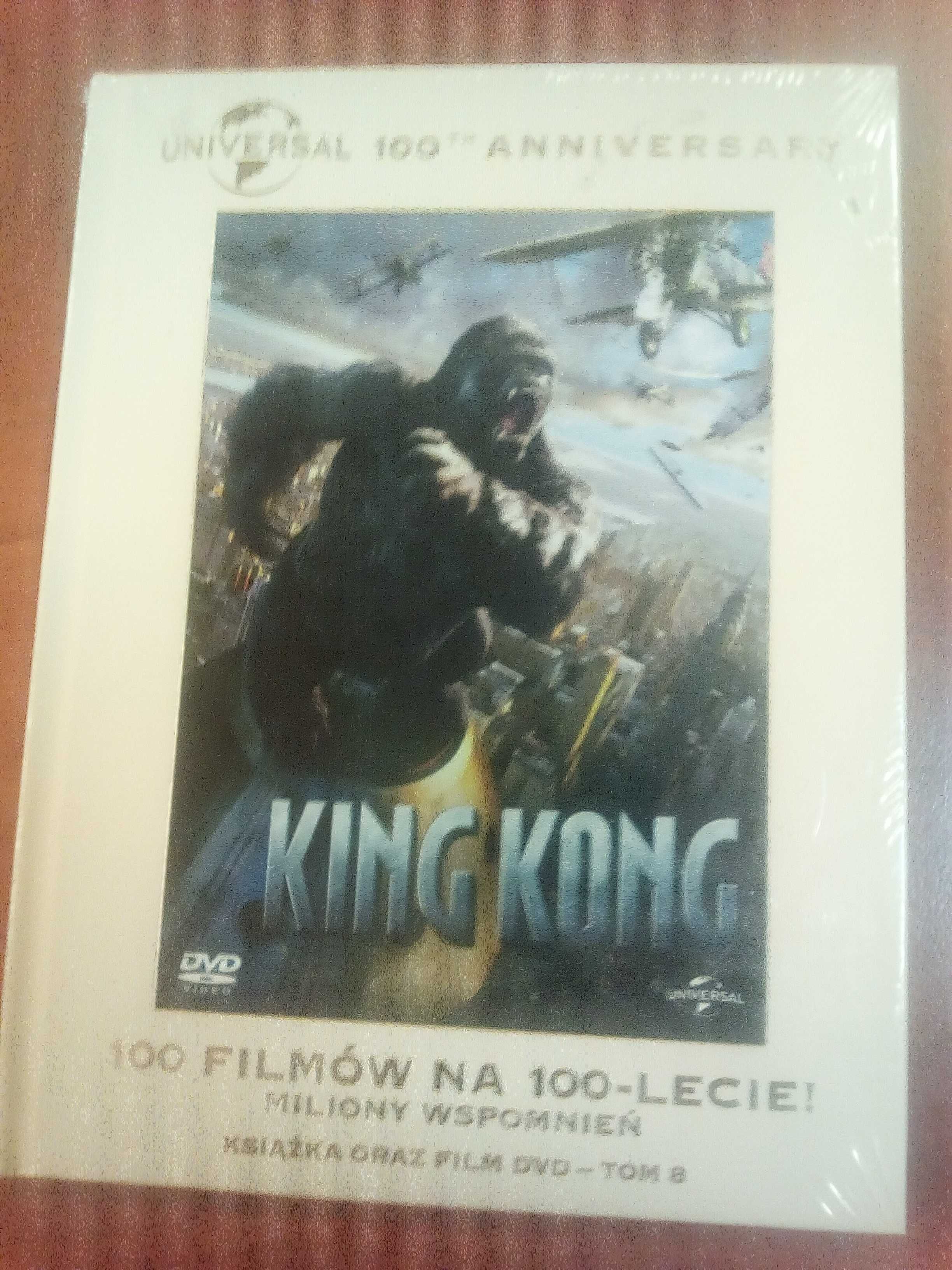 King Kong, reż. Peter Jackson (nowa DVD plus książka o filmie)