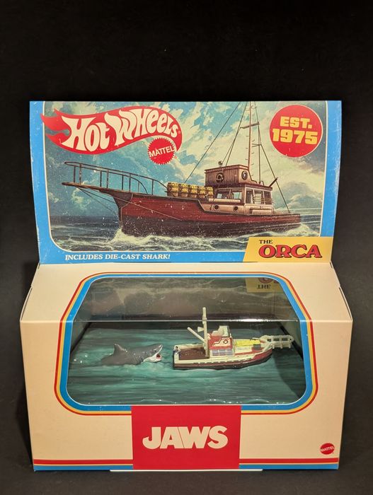 Hot Wheels RLC the Orca Szczęki Jaws 50th