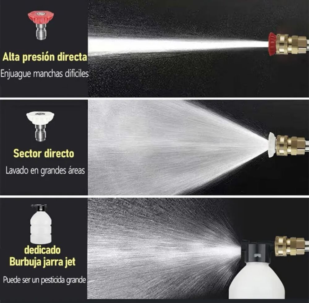 Máquina de lavar carro sem fio