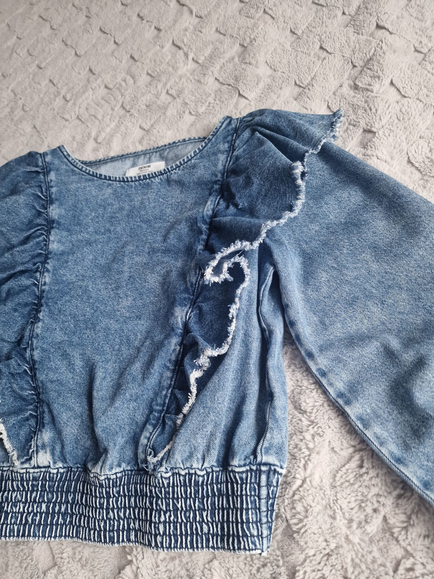 Bluzka jeans rozmiar S Bershka