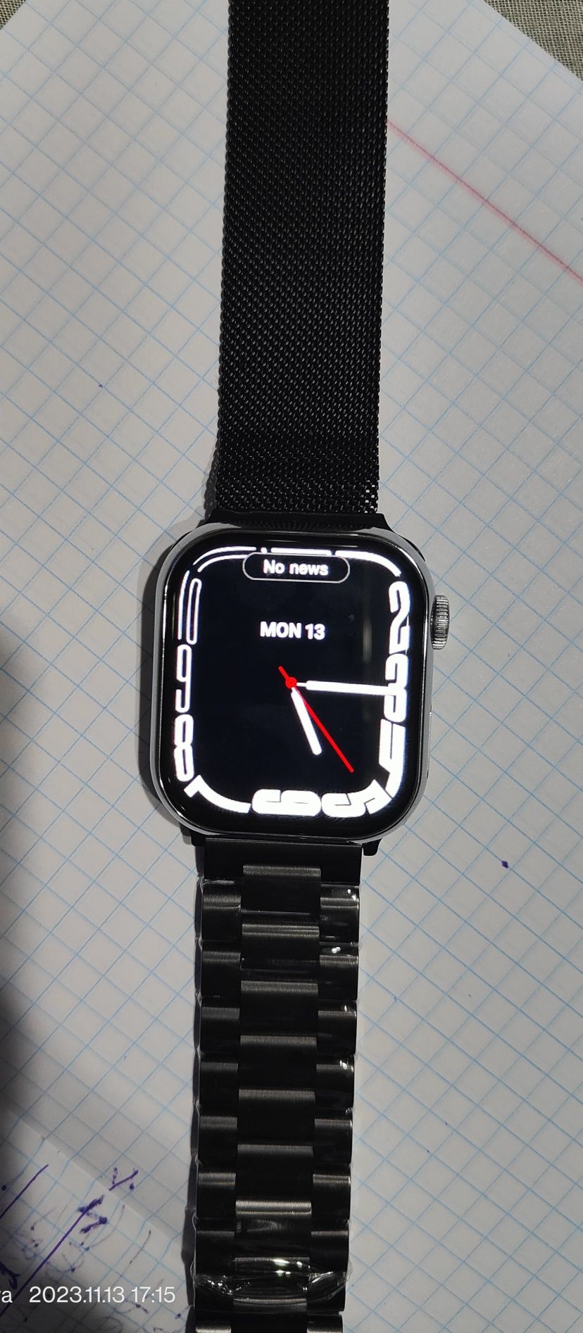 Браслеты  для Apple watch смарт часов Миланская петля