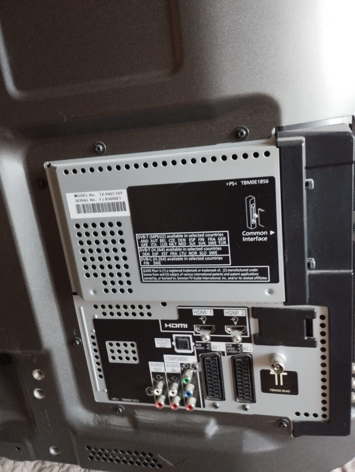 panasonic tx-p42c10y