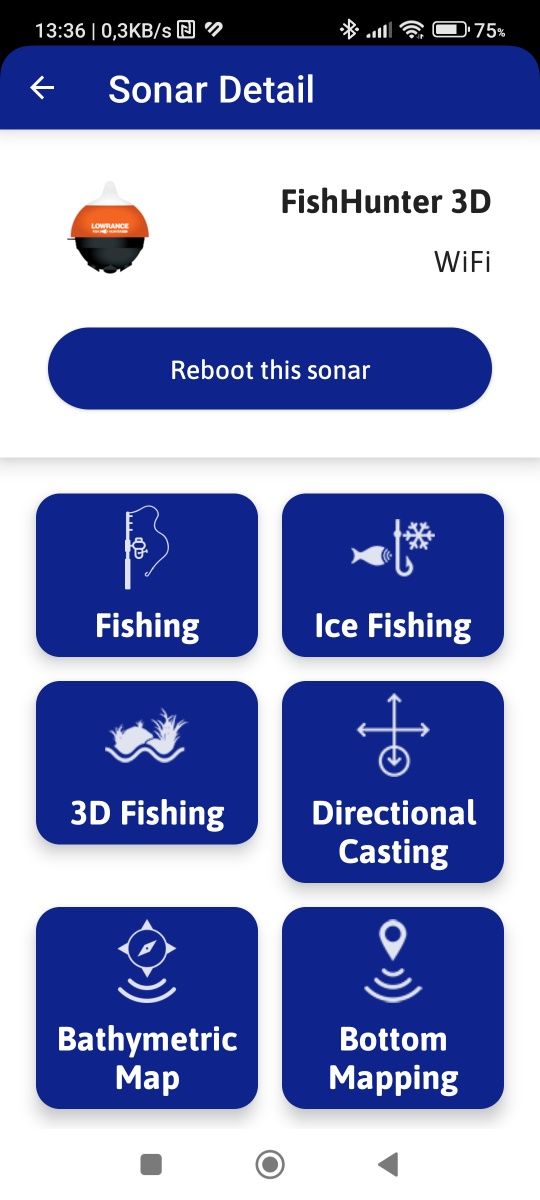 Echosonda Lowrance Fish Hunter 3D