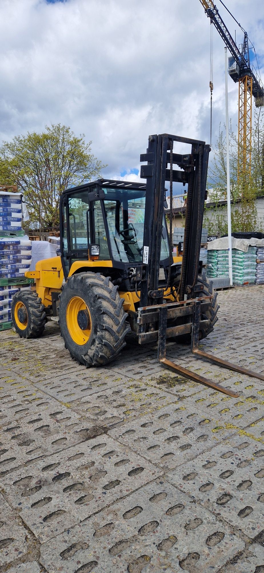 Wózek widłowy terenowy JCB 926 - 2008 rok IDEALN zamiana Y