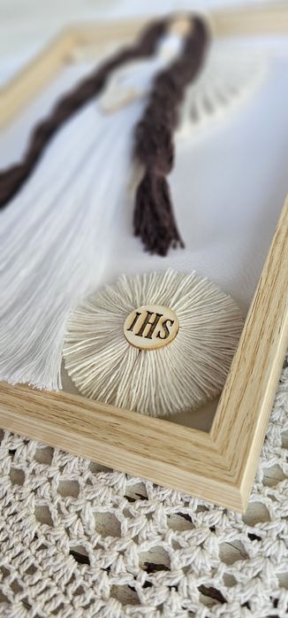 Ramka aniołek komunia