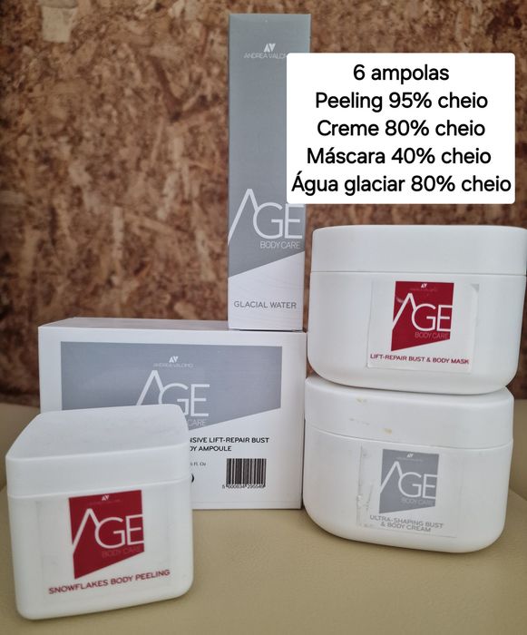 Produtos para tratamento de corpo