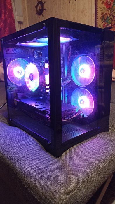 ПК ігровий AMD Ryzen 5 6/12, GTX 1070 Ti 8g, 16GB, ssd256 + hdd 1Tb