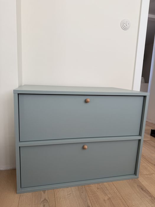 Szafka pod umywalkę KABE wisząca WKU02B w stylu JAPANDI