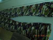Legginsy damskie w stylu moro 7/8 bawełna leginsy czarne XXL