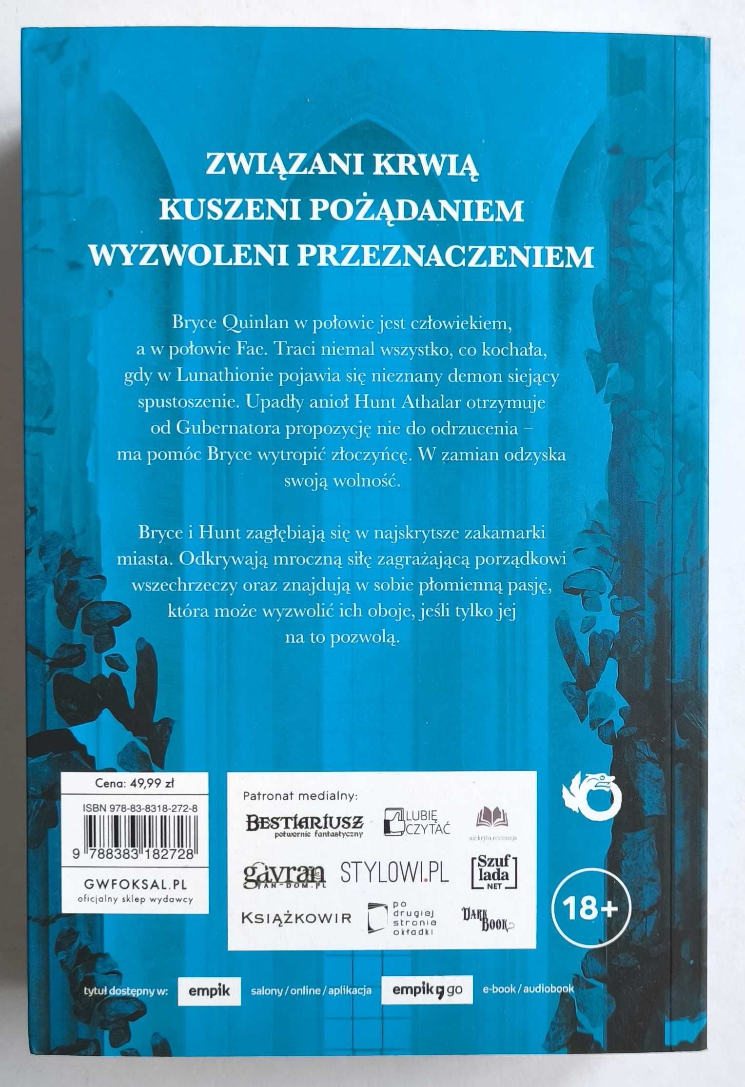 Księżycowe miasto. Dom Ziemi i Krwi. CZĘŚĆ 2, Sarah J. Maas, NOWA! HIT