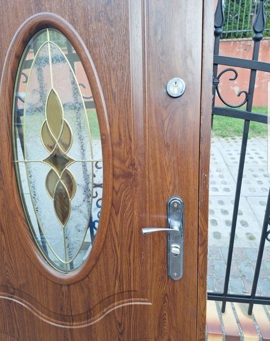 Drzwi zewnętrzne wejściowe  90 lewe