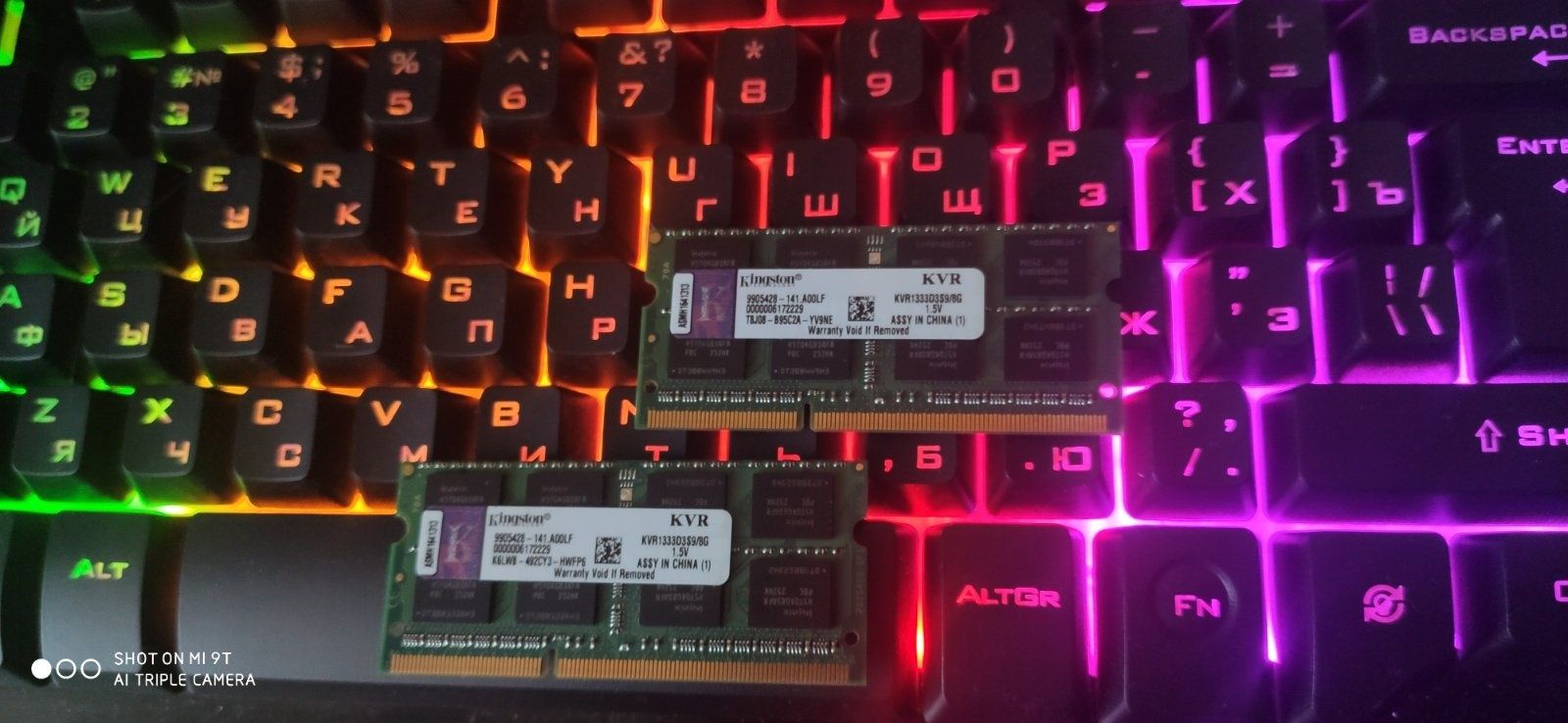 KINGSTON DDR3L ДДР3 16gb 16гб 1333 MHz (8Гб+8Gb) ноутбука нетбука НОВА