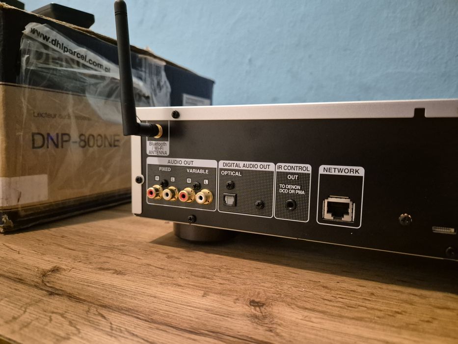 Denon DNP-800NE jak nowy,Heos,bluetooth,Wi-Fi,DSD,usb,Dac,Spotify okaz