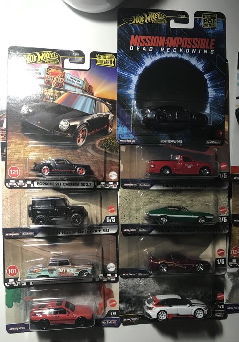 Hot wheels premium bmw, porsche