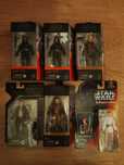 Hasbro Star Wars Black Series figurki Luke Skywalker Han Solo Trooper