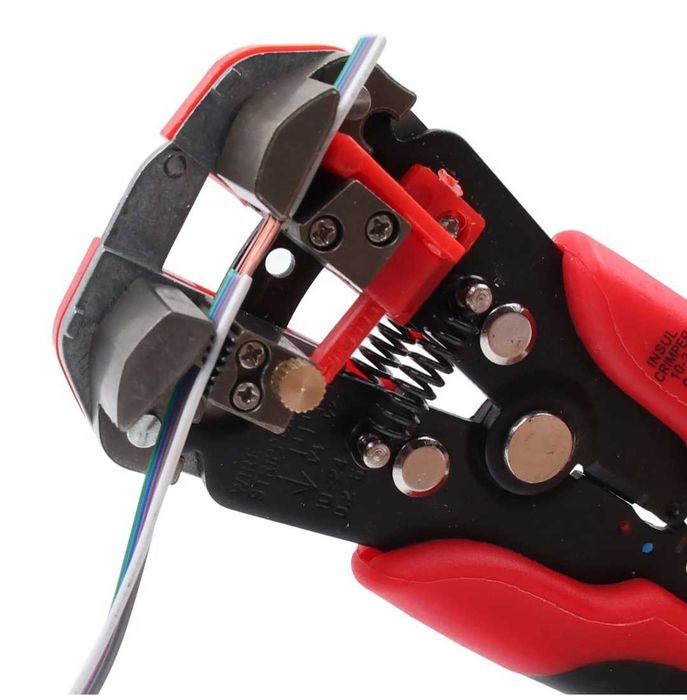 Кліщі для обтиску і Автоматичний знімач ізоляціі з дротів (Стріпер)