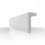Listwa maskująca karnisz L 12×8 cm