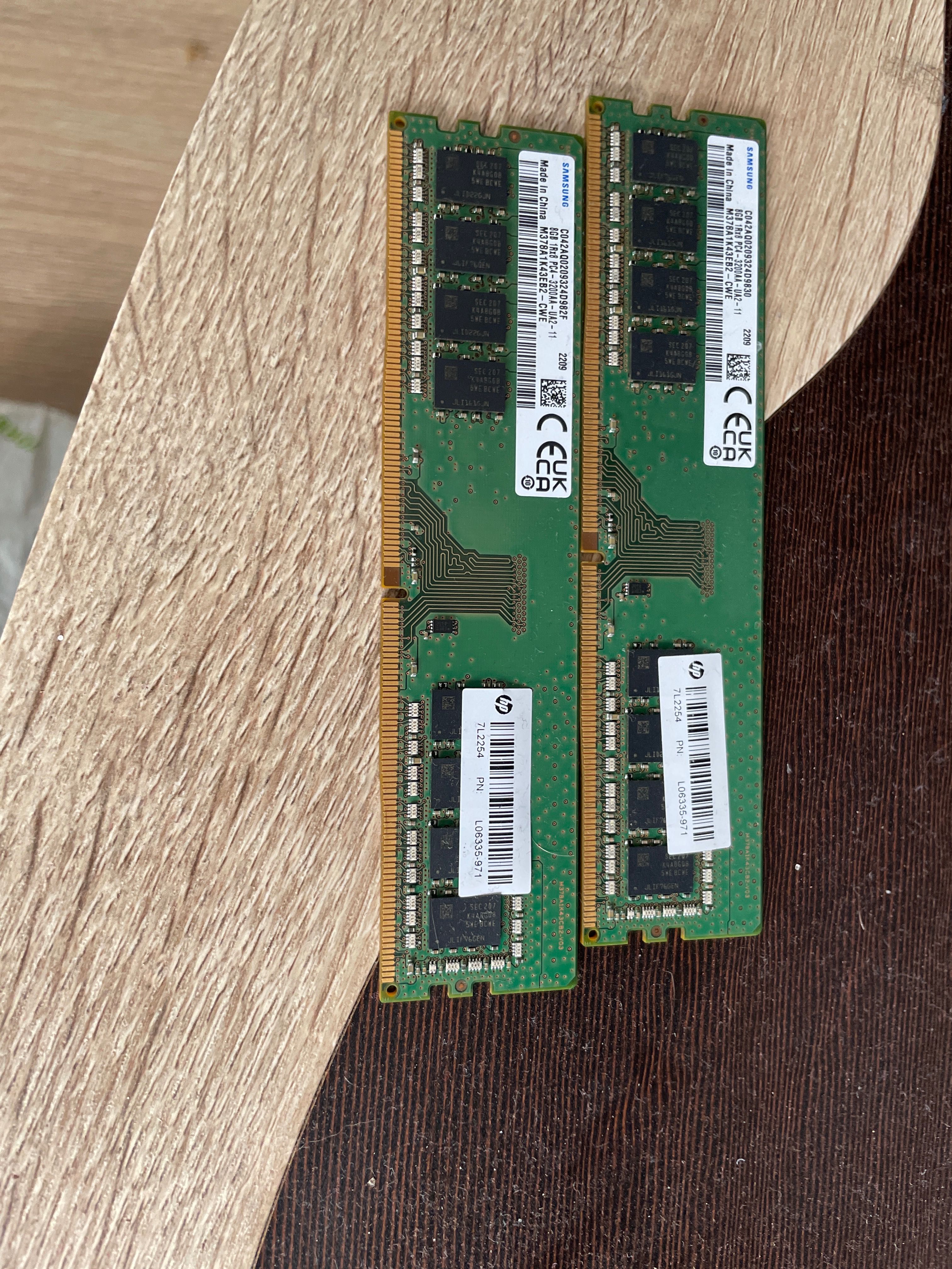 samsung ddr4 3200mhz 2x8gb RAM sprawny