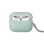 Etui Uniq Lino na AirPods Pro 2 - miętowe