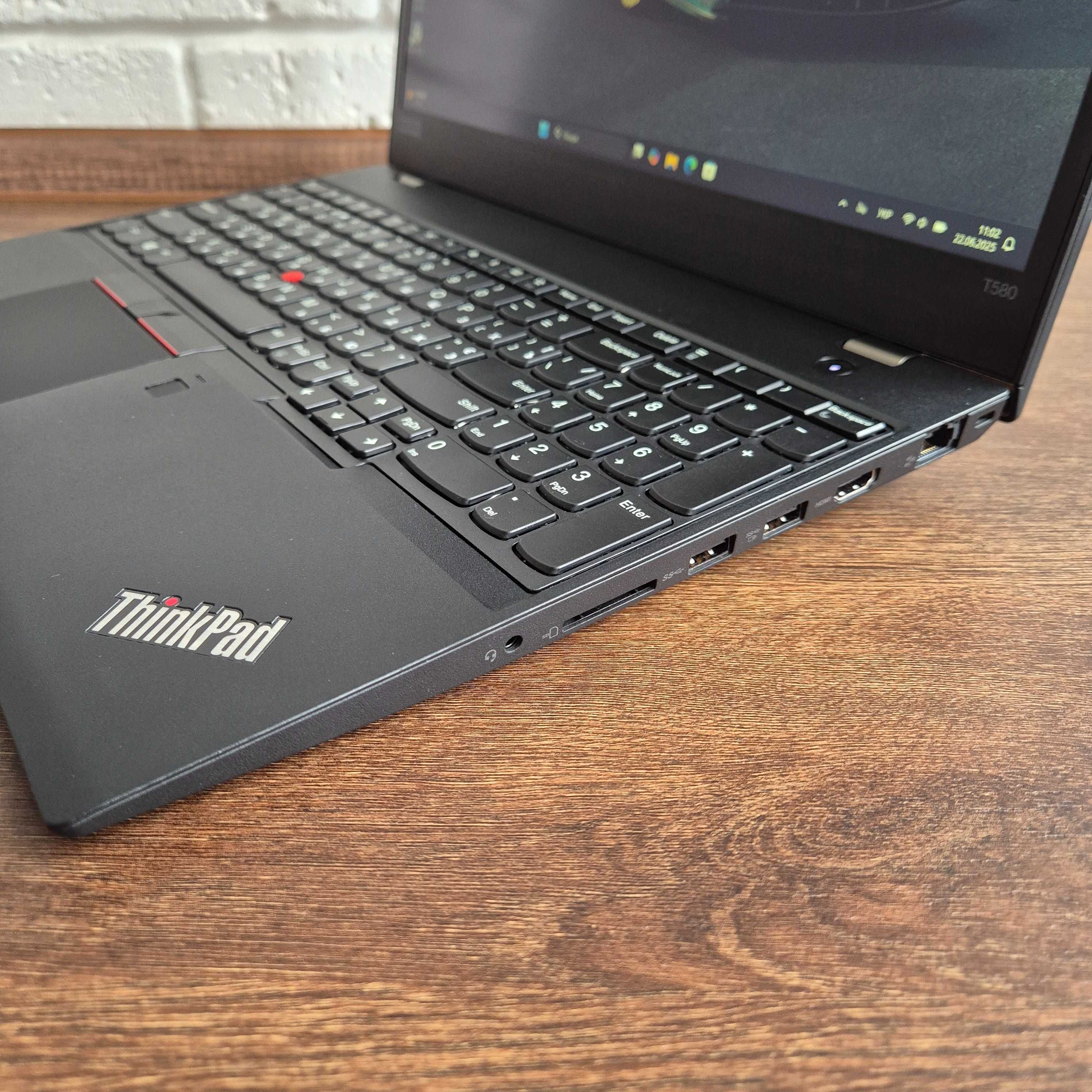 Ноутбук Lenovo ThinkPad T580 | 16 GB | 15.6 touch | i5-8350U | 256 SSD