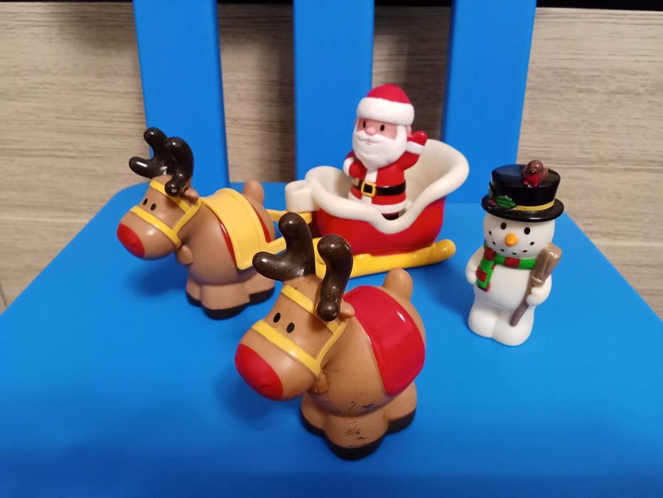 ELC рідкісний набір Санта Клаус з оленями