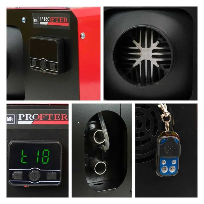 Автономний дизельний обігрівач 12-24v-230v 8000Вт/автономка/з пультом