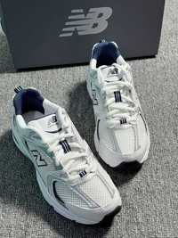 New Balance 530 White Silver Navy Eu 40