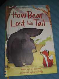 How bear lost his tail. Livro em inglês, Capa dura