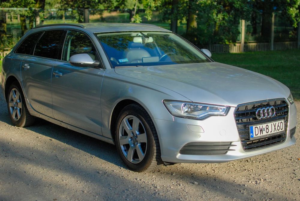 Audi A6 Audi A6 Avant C7 elegancka szarość, 2.0TDI, 2013