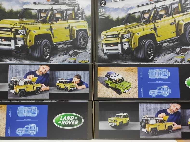 Конструктор Technic‼️НОВИЙ‼️Land Rover Defender 2573 детале LEGO 42110