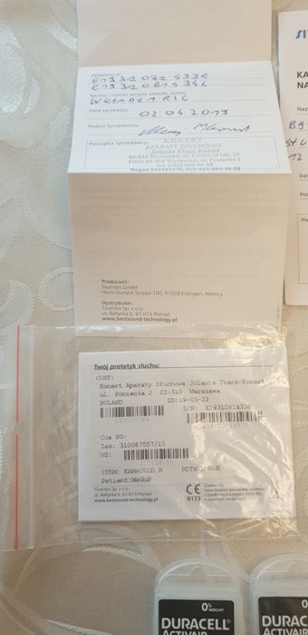 Aparat sluchowy siemens pure 3bx