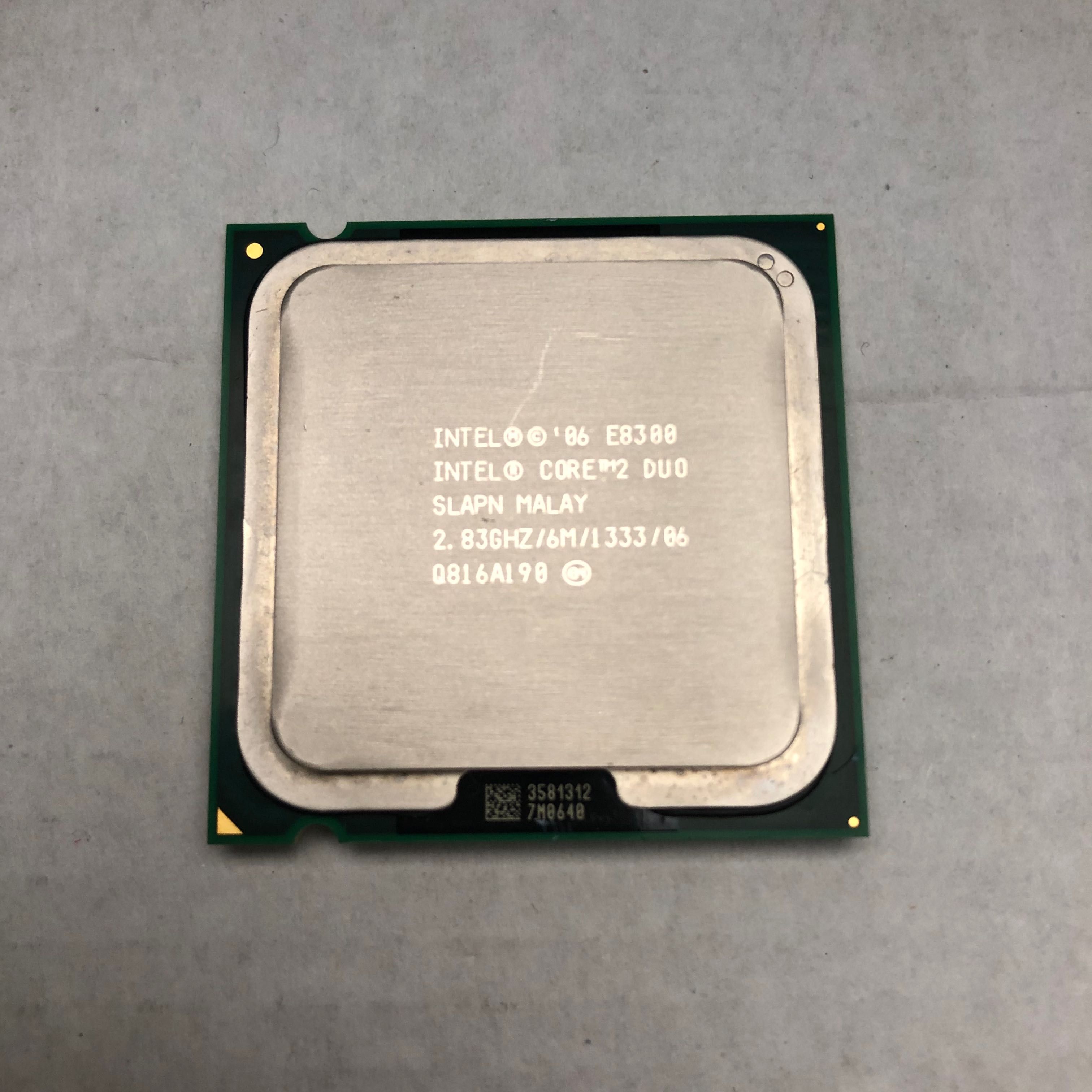 Intel Core 2 Duo E8300 2.83 GHz + куллер