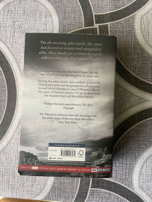 Гра Престолів книга англійською A Feast for Crows George Martin