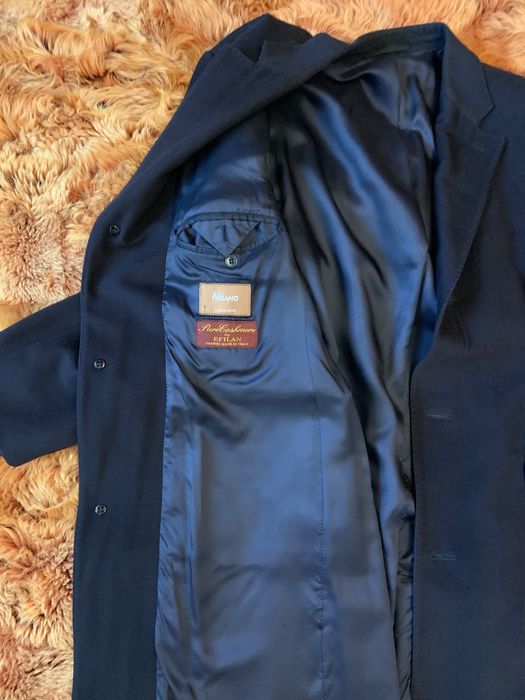 Sobretudo de homem 100% caxemira